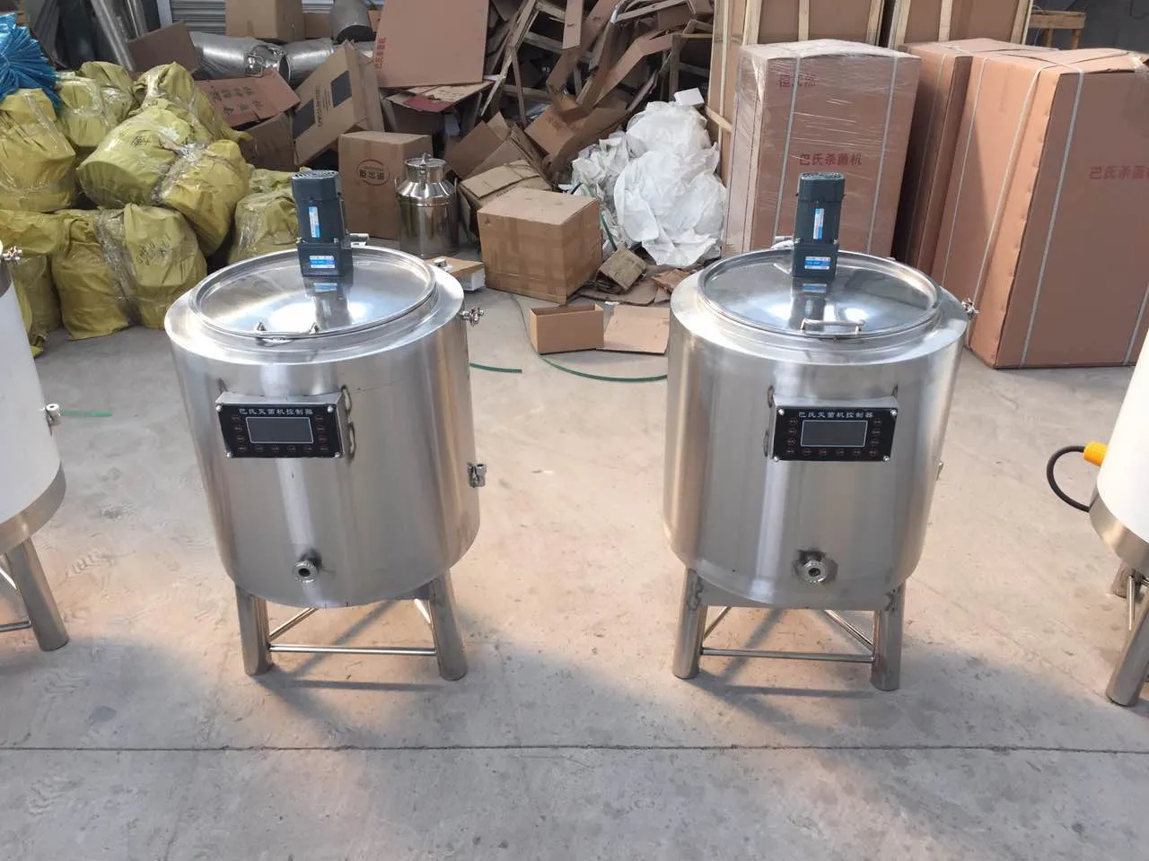 milk pasteurizer for calves