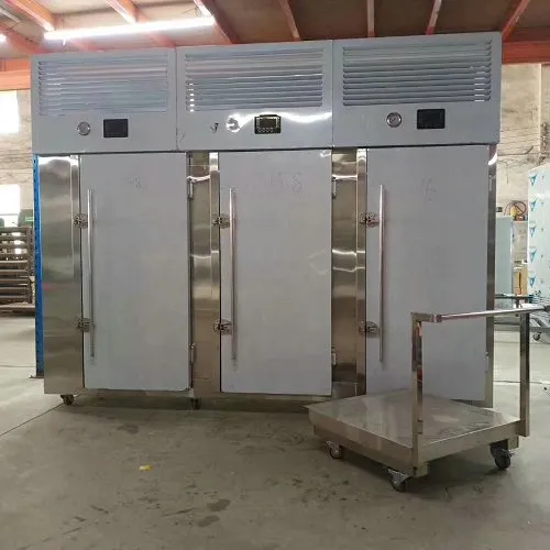 Three doors commercial food blast freezer chiller