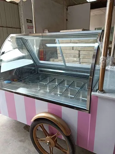 towable ice cream cart