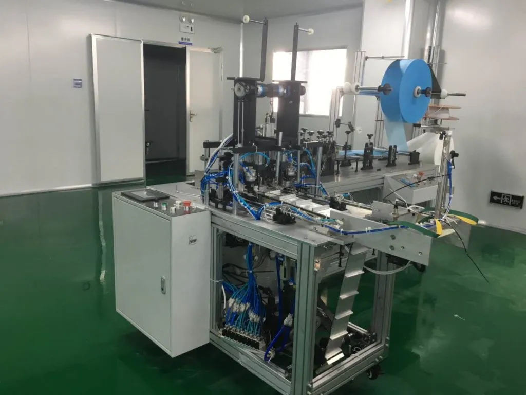 Automatic KN95 Mask Making line