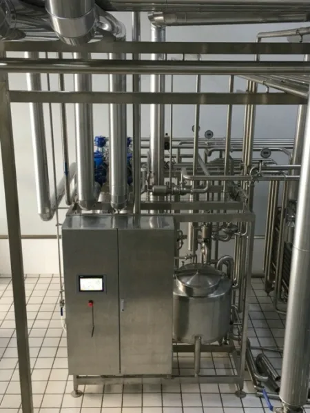 5000L per H tubular Milk Sterilizer