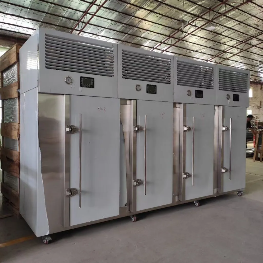 four door fast freezing cabinet